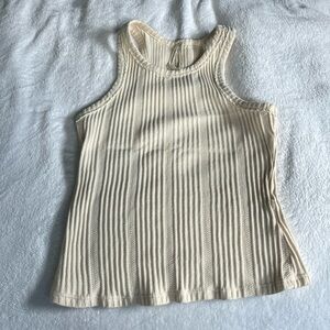 Racer back knit top from Anthropologie